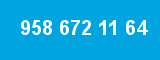 958 672 11 64 958 672 11 64
